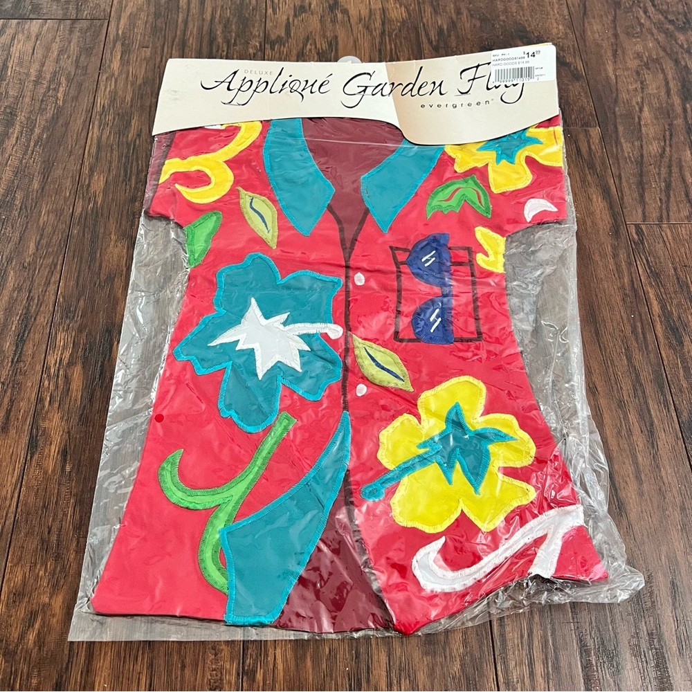 Evergreen enterprises tropical shirt garden flag outdoor decor